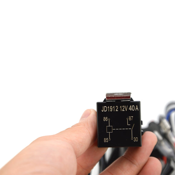 UTV ATV Off Road 2 Lead LED Light Bar Wiring Harness - WeiSen - WI005