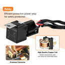 UTV ATV Off Road 2 LEAD Spot Light Rocker Switch Wire Harness Kit - WeiSen - WI005 - A