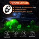 Universal RGB LED Rock Lights for Offroad UTV ATV SUV Golf Cart | Plug&Play | 366 Modes | Remote & APP Control - WeiSen - 80209002