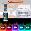Universal RGB LED Rock Lights for Offroad UTV ATV SUV Golf Cart | Plug&Play | 366 Modes | Remote & APP Control - WeiSen - 80209002