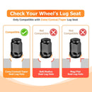 UTV ATV SUV Pickup Trucks Universal Heavy Duty Steel Triple Coating M12x1.50 Lug Nuts - WeiSen - 80420001