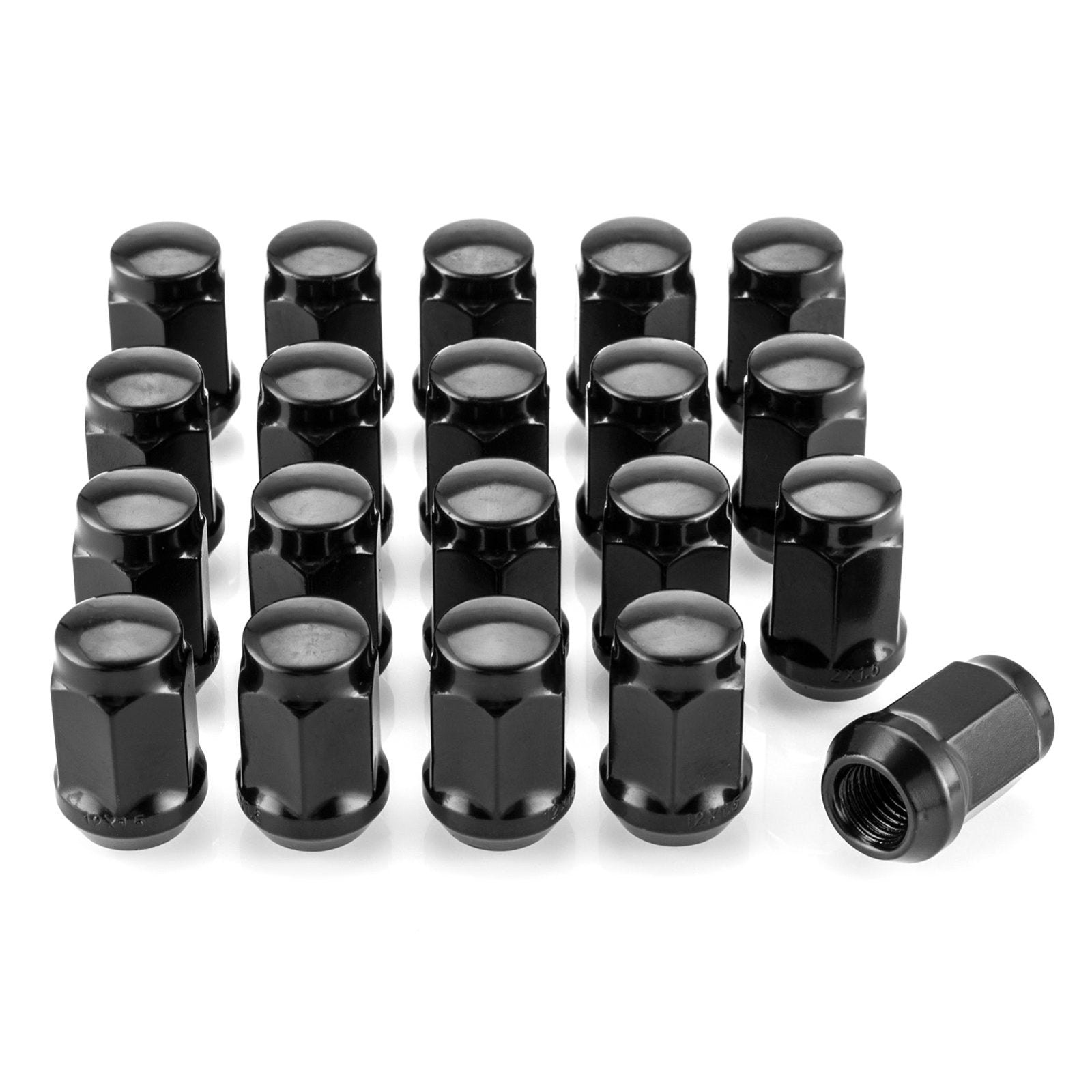 UTV ATV SUV Pickup Trucks Universal Heavy Duty Steel Triple Coating M12x1.50 Lug Nuts - WeiSen - 80420001