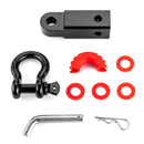 UTV ATV SUV Truck Universal 2" Shackle Hitch Receiver & 3/4" D Ring Kit - WeiSen - 70304017
