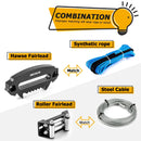 UTV ATV Universal 4 7/8" Aluminum Bolt - On Hawse Fairlead for 1500 - 4500 LBS Winches - WeiSen - 80310002