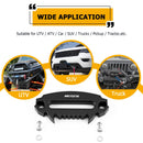 UTV ATV Universal (Fury Series) 6" Aluminum Hawse Fairlead for 4000 - 5500 LBS Winches - WeiSen - 80310003