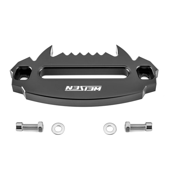 UTV ATV Universal (Fury Series) 6" Aluminum Hawse Fairlead for 4000 - 5500 LBS Winches - WeiSen - 80310003