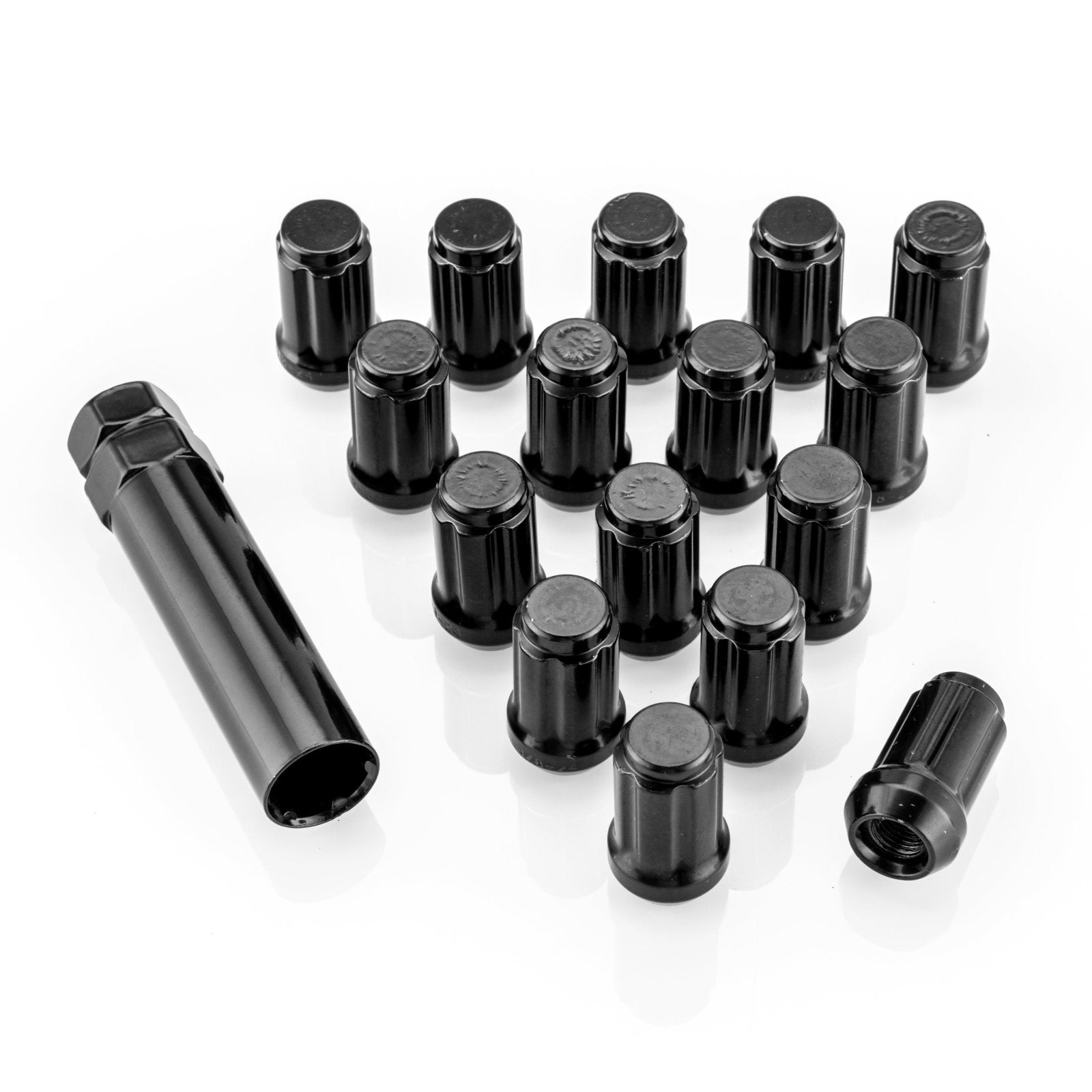 UTV ATV Universal Heavy Duty Steel 16Pcs 3/8"-24 Thread Size Lug Nuts - Weisen