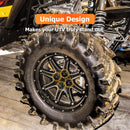 UTV ATV Universal Heavy Duty Steel 16Pcs 3/8" - 24 Thread Size Lug Nuts - WeiSen - 80420002