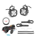 UTV LED Work Light Pod + 1" - 2" Adjustable Bracket for Round Tube Roll Cage - Weisen - ZT020 - A+70201006+WI005 - A