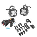 UTV LED Work Light Pod + 1" - 2" Adjustable Bracket for Round Tube Roll Cage - Weisen - ZT027 - A+70201006+WI005 - A