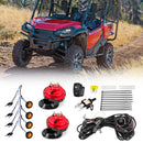 UTV/ATV Universal Street Legal Turn Signal Kit With Toggle Switch & Horn Kit - WeiSen - 80202004