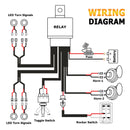 UTV/ATV Universal Street Legal Turn Signal Kit With Toggle Switch & Horn Kit - WeiSen - 80202004