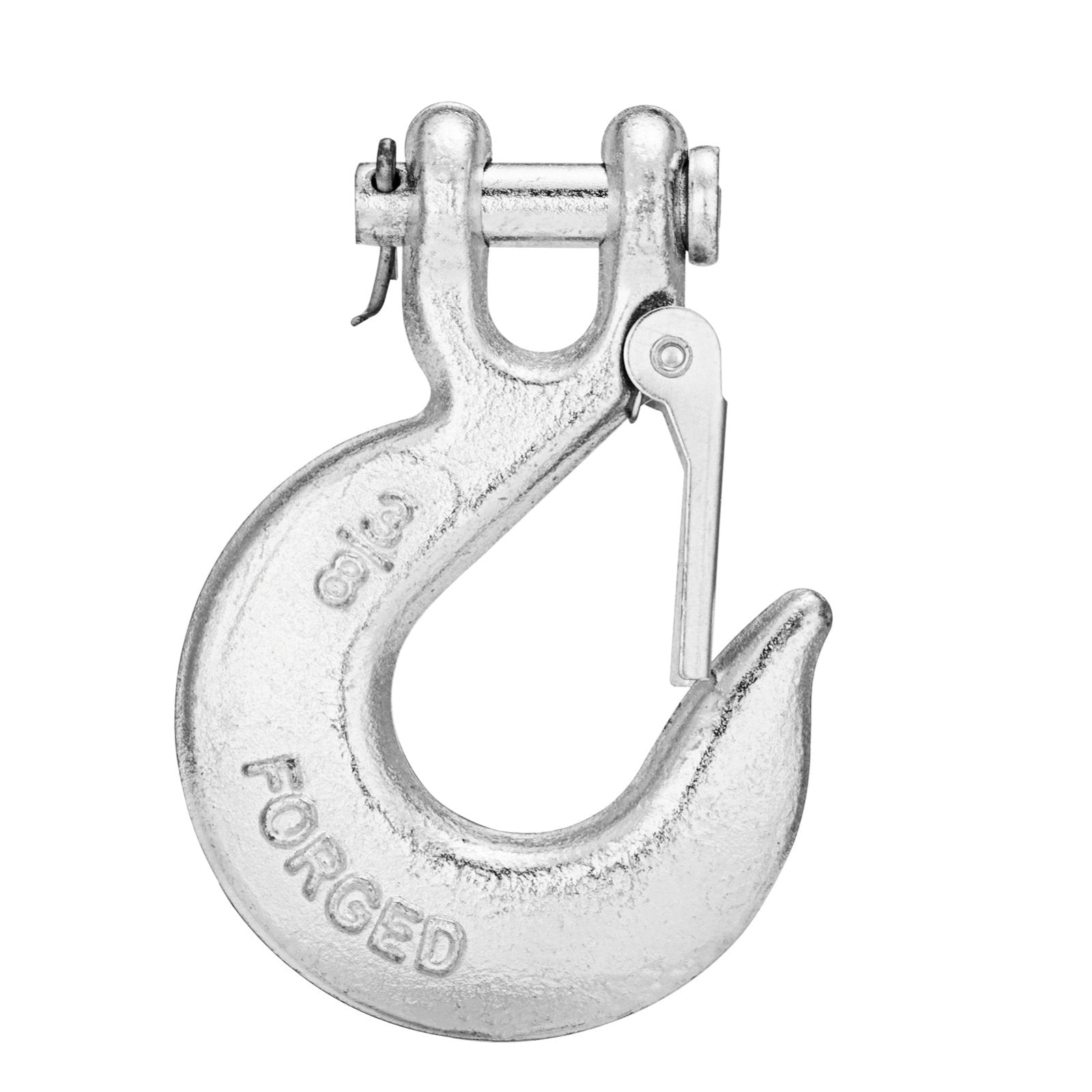 Winch Clevis Slip Hook Forged Steel 8000-12000 Lbs for 3/8" Synthetic Cable Rope - Weisen