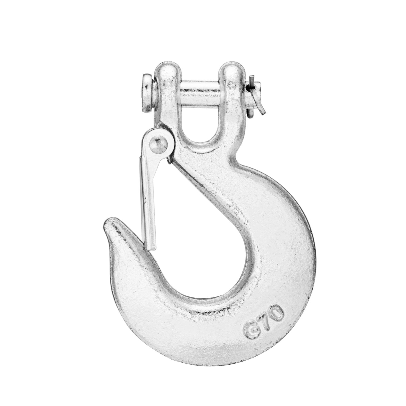 Winch Clevis Slip Hook Forged Steel 8000-12000 Lbs for 3/8" Synthetic Cable Rope - Weisen