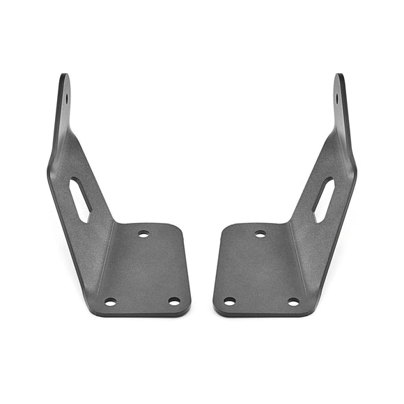 Wrangler TJ 4WD/Unlimited LJ 4WD Over Hood 22" Straight LED Light Hood Brackets - WeiSen - ZT042