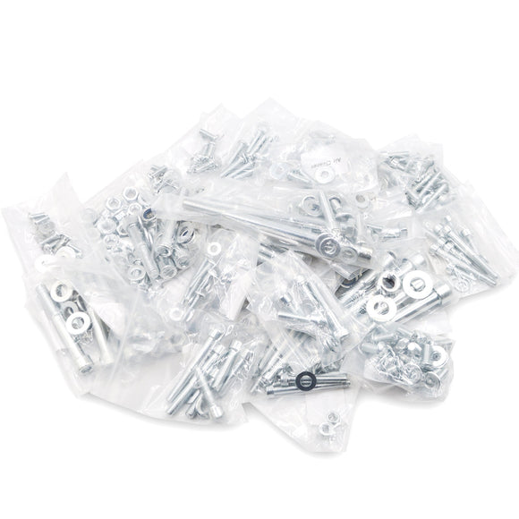 Yamaha Banshee YFZ350 ATV 632 Piece Fasteners Full Bolt Kit w/ Position Label - WeiSen - ZT112