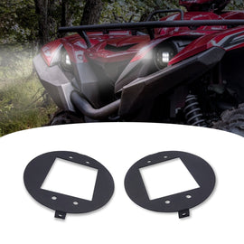 YAMAHA Grizzly 550 700 Bumper LED Cube Headlight Mount Bracket - WeiSen - ZT115