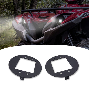 YAMAHA Grizzly 550 700 Bumper LED Cube Headlight Mount Bracket - WeiSen - ZT115