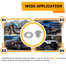 Honda TRX420 Yamaha YXZ1000R WR250F WR450F Solid Steel M10x1.25mm Magnetic Engine Oil Drain Plug - WeiSen - 70311002