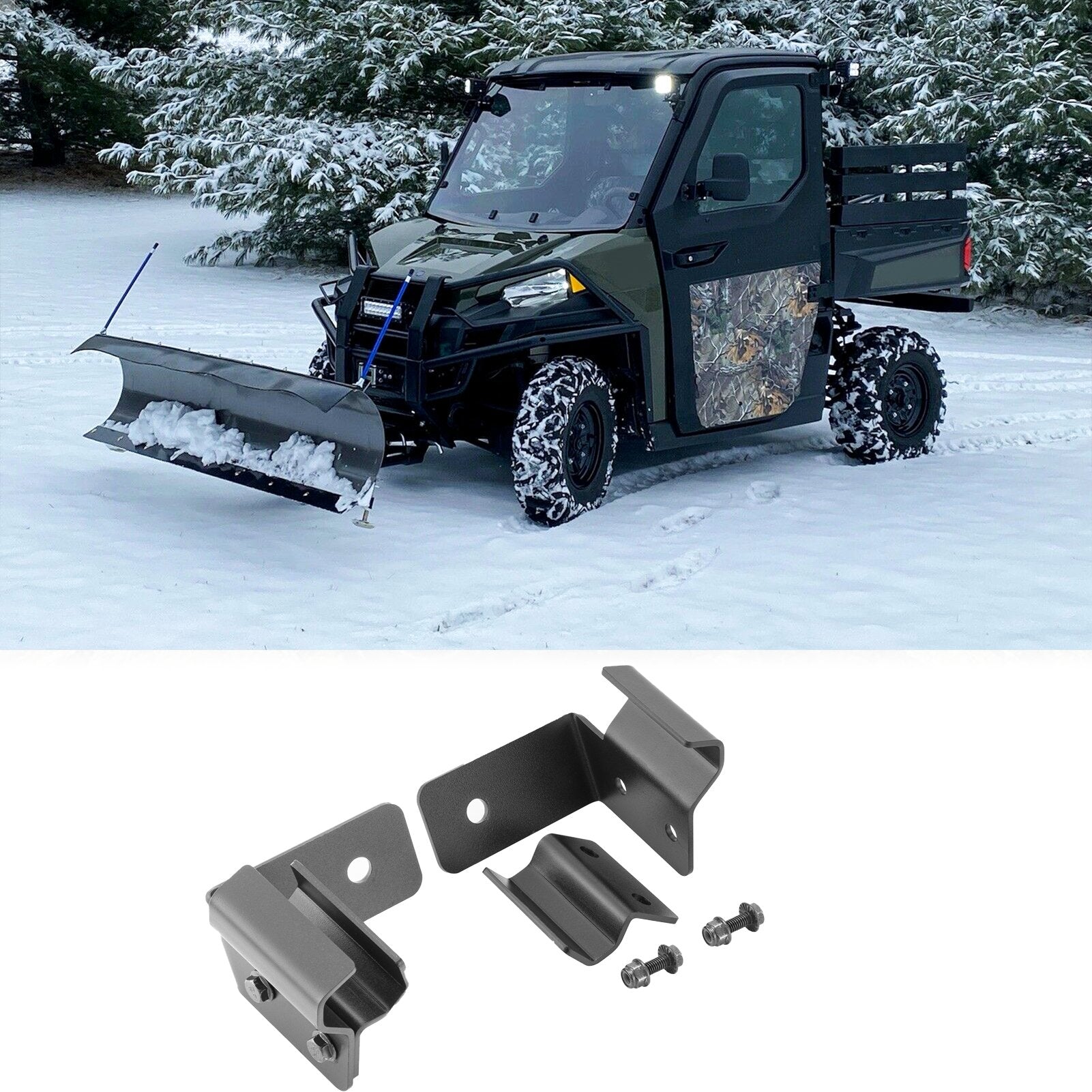 Polaris Ranger 570/900/1000 Fullsize Roof Mount/A Pillar Mount/Rear Mount Bracket/Tail Light